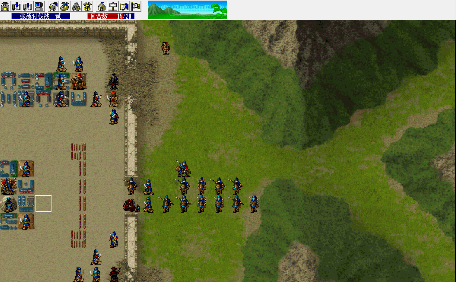 三国志曹操传：压级张绣讨伐战2，这关要好好练一下果子！