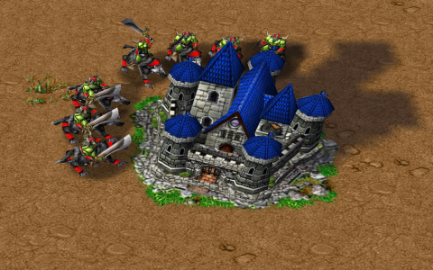 魔兽争霸3：特殊攻城单位狼骑兵能力分析