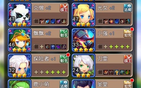 《横冲直撞》英雄养成引导-基础篇