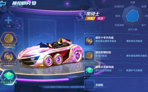 跑跑卡丁车攻略（主流竞速车改装推荐）