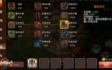 《九阳神功》手游团控型肉盾英雄无戒攻略