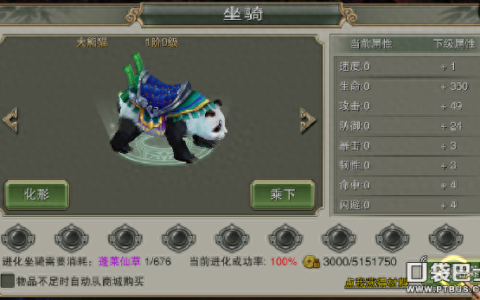 灵域戮仙高手进阶之坐骑篇 高玩经验分析