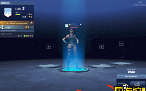 堡垒之夜手游怎么进游戏 快速开始游戏方法