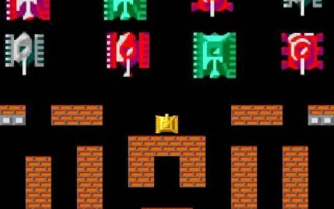 经典游戏《坦克大战》令人发指的自建场景，就没指望配合能过关