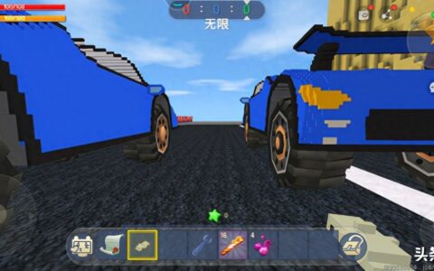 迷你世界：超难的赛车竞速