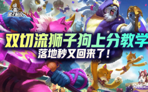 「LOL手游」双切流狮子狗上分教学，落地秒又回来了